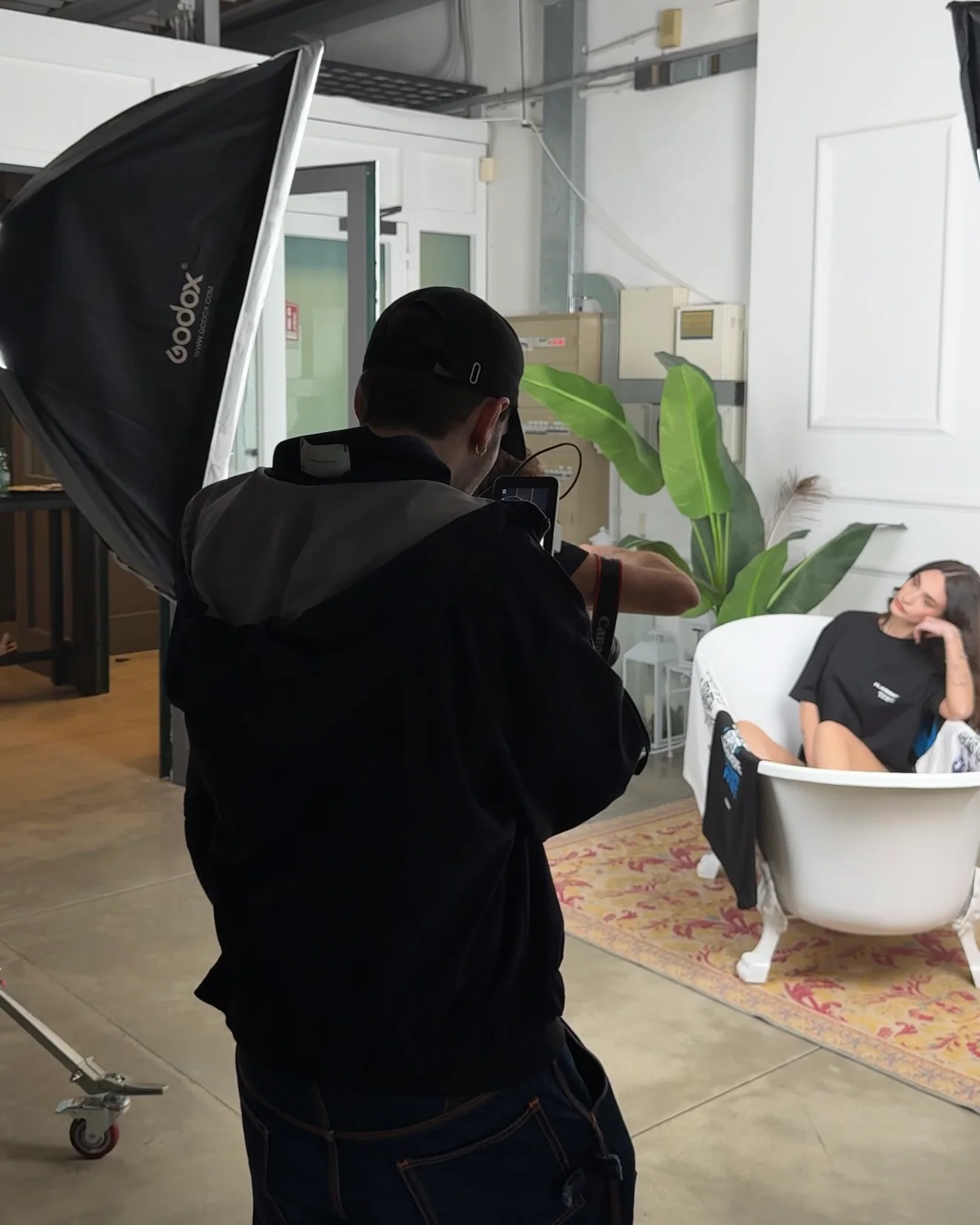 Shooting fotografico lifestyle in studio