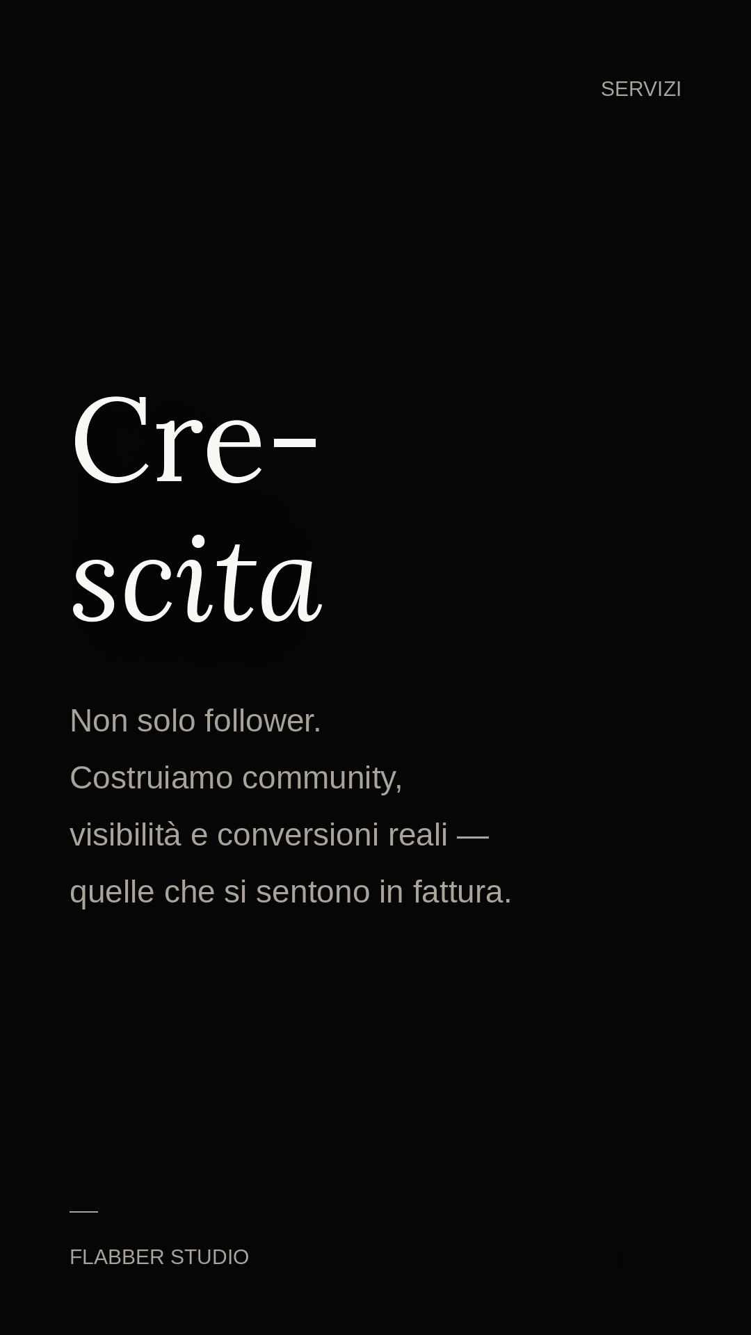 Crescita - community, visibilità e conversioni reali